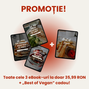 Pachet 3x eBook-uri cu rețete rapide