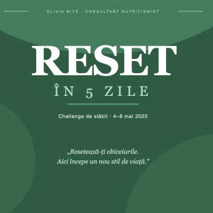 Challenge de slăbit: Reset în 5 zile
