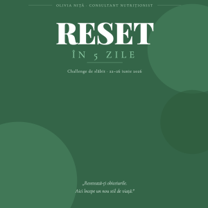 Challenge de slăbit: Reset în 5 zile